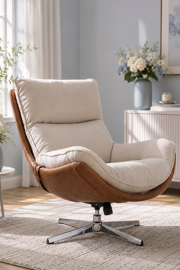Modern Swivel Loungers